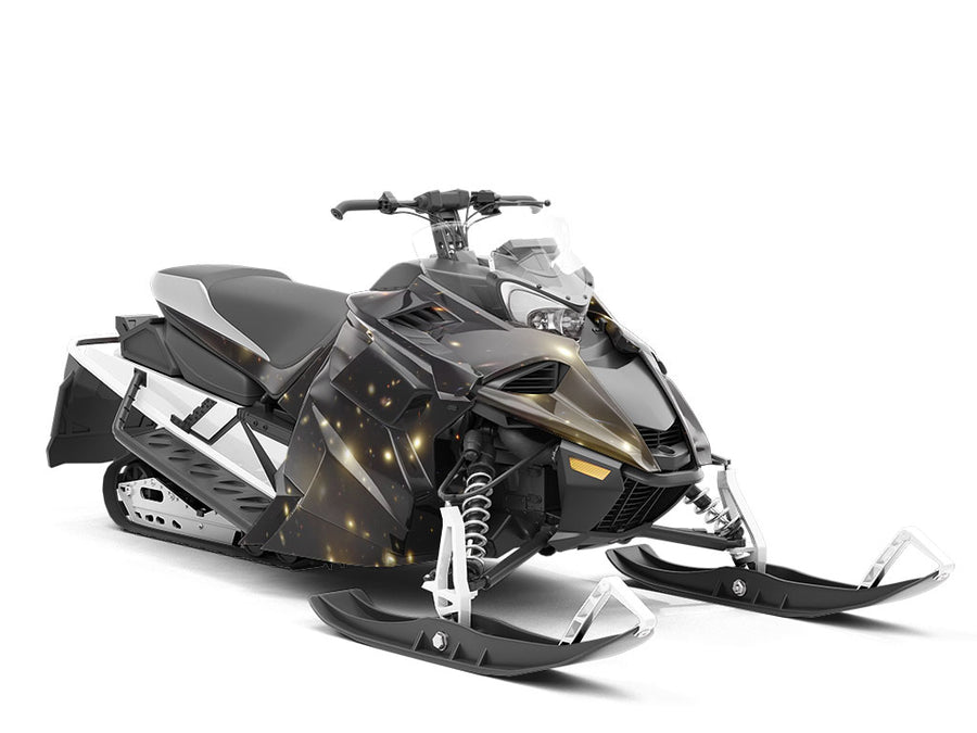 Gold Mine Field Science Fiction Custom Wrapped Snowmobile