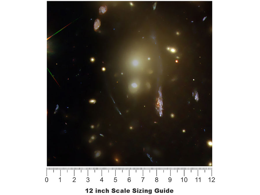 Gold Mine Field Science Fiction Vinyl Film Pattern Size 12 inch Scale~Rwraps Gold Mine Field Science Fiction Sizing Chart~2