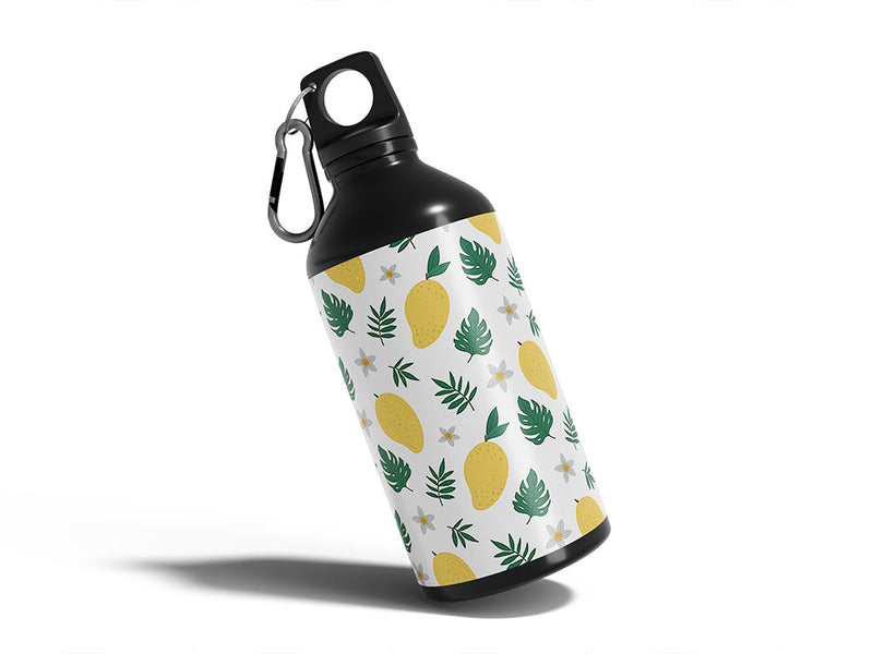 gold nugget fruit Water Bottle DIY Stickers