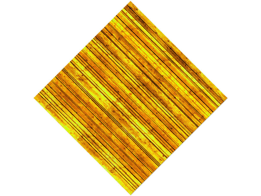 Gold Wood Plank Vinyl Wrap Pattern