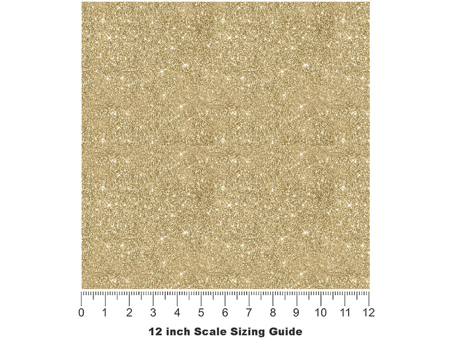 Golden Dust Fantasy Vinyl Film Pattern Size 12 inch Scale~Rwraps Golden Dust Fantasy Sizing Chart~2
