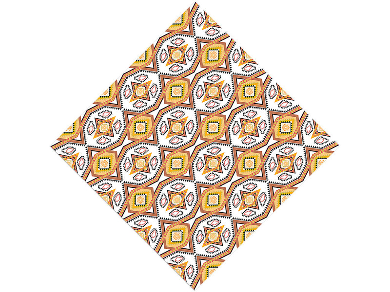 Golden Eye Art Deco Vinyl Wrap Pattern