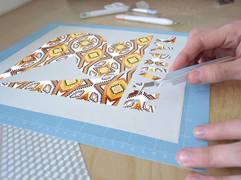 golden eye art deco Easy Weed Craft Vinyl