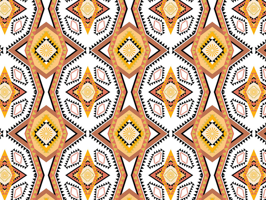 Golden Eye Art Deco Vinyl Wrap Pattern~Rwraps Series 914 Digitally Printed Vinyl Wrap~0