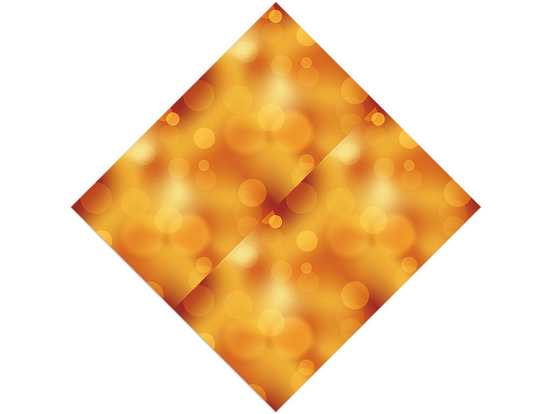 Golden Future Bokeh Vinyl Wrap Pattern