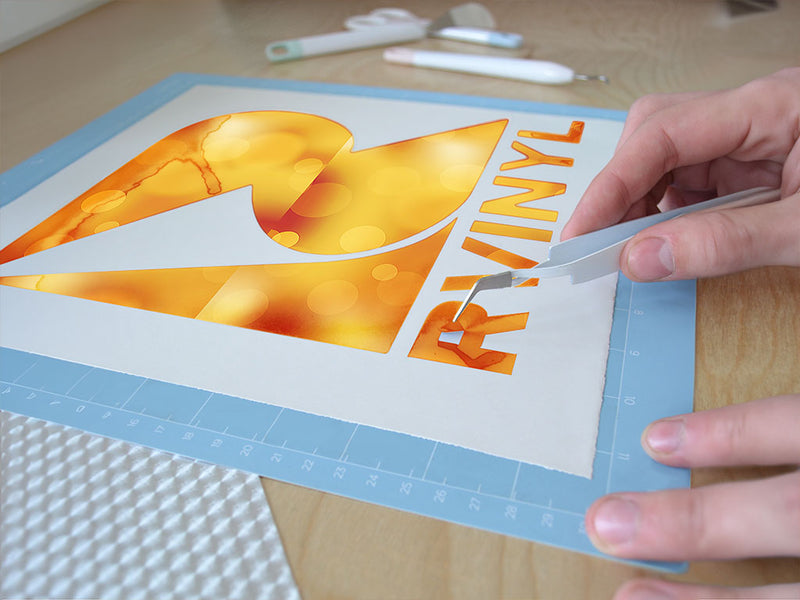 golden future bokeh Easy Weed Craft Vinyl