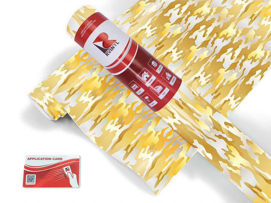 golden guise camouflage Craft Vinyl Roll
