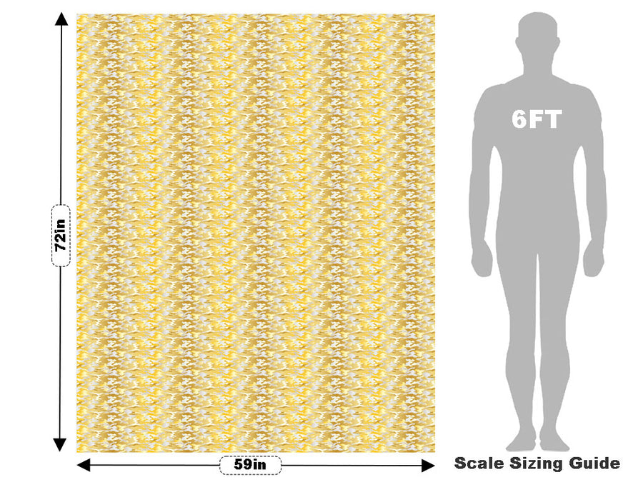 Golden Guise Camouflage Vehicle Wrap Scale~Rwraps Series 914 Golden Guise Camouflage Measurements~2