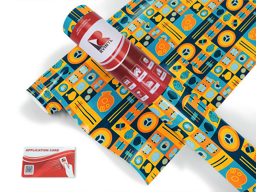 golden meat japanese Craft Vinyl Roll