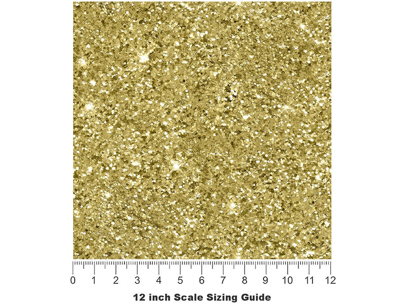 Golden Opportunity Gemstone Vinyl Film Pattern Size 12 inch Scale~Rwraps Golden Opportunity Gemstone Sizing Chart~2