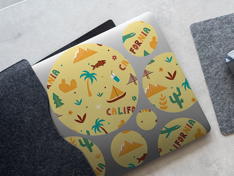 golden state DIY Laptop Stickers