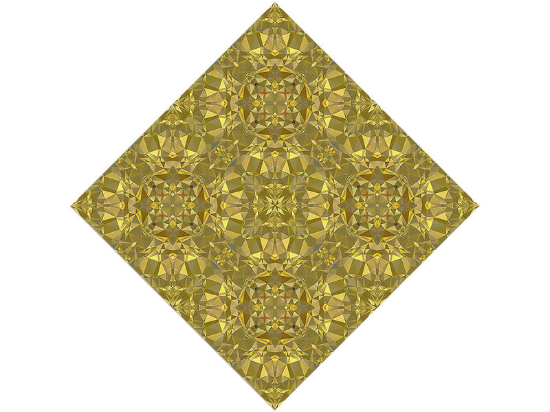 Golden Sun Tile Vinyl Wrap Pattern