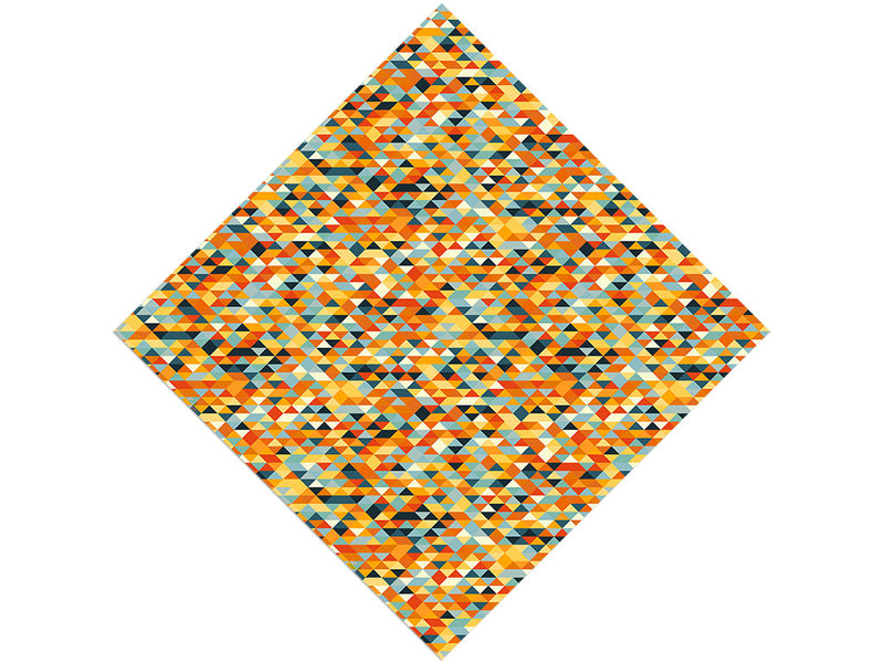Golden Trombone Mosaic Vinyl Wrap Pattern
