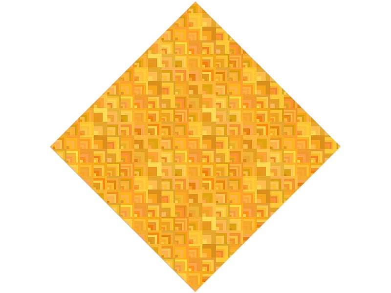 Goldenrod Dreams Mosaic Vinyl Wrap Pattern
