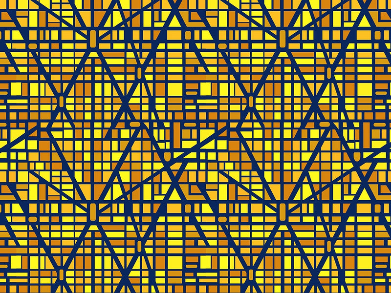 Goldenrod Streets Cityscape Vinyl Wrap Pattern~Rwraps Series 914 Digitally Printed Vinyl Wrap~0