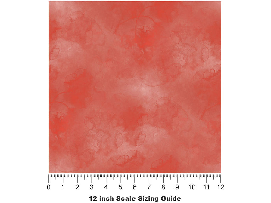 Gone Bad Watercolor Vinyl Film Pattern Size 12 inch Scale~Rwraps Gone Bad Watercolor Sizing Chart~2