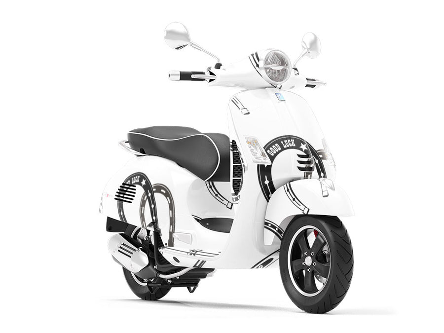 Good Luck Animal Vespa Scooter Wrap Film