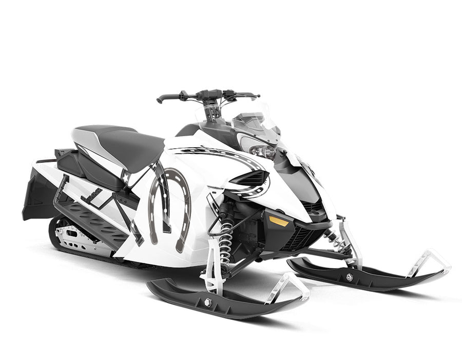 Good Luck Animal Custom Wrapped Snowmobile