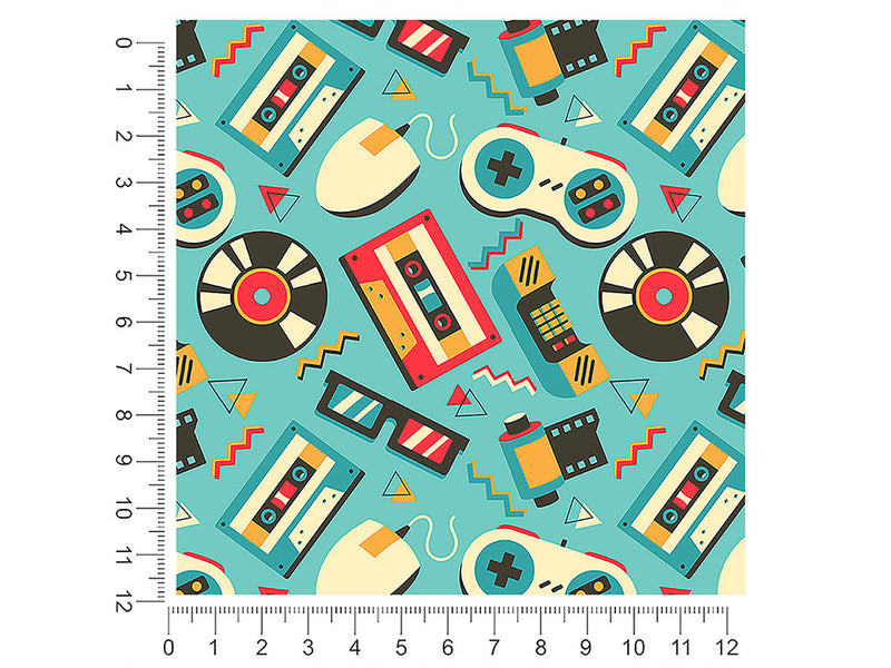 goodbye 90s retro 1ft x 1ft Craft Sheets