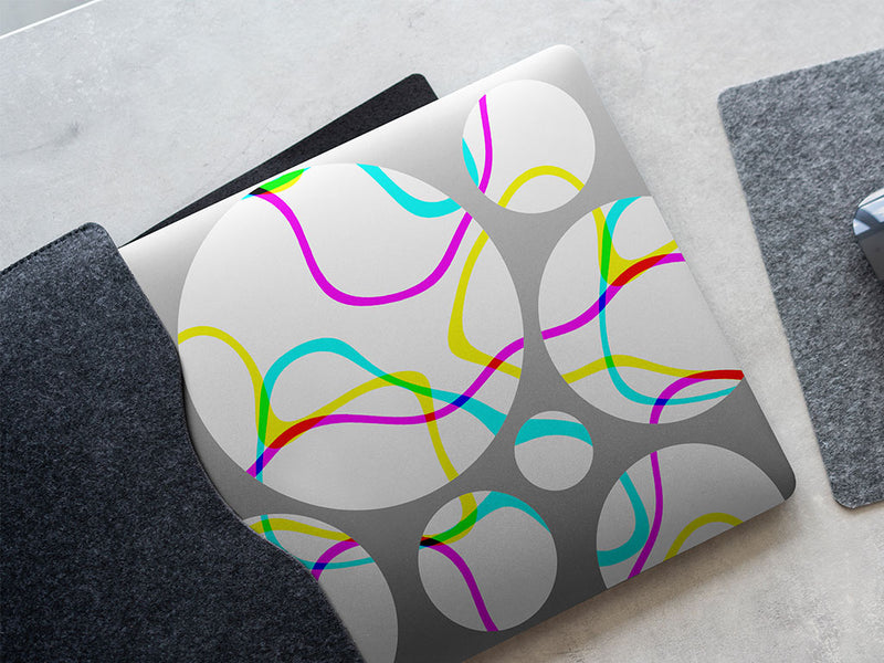 goodbye seventies retro DIY Laptop Stickers