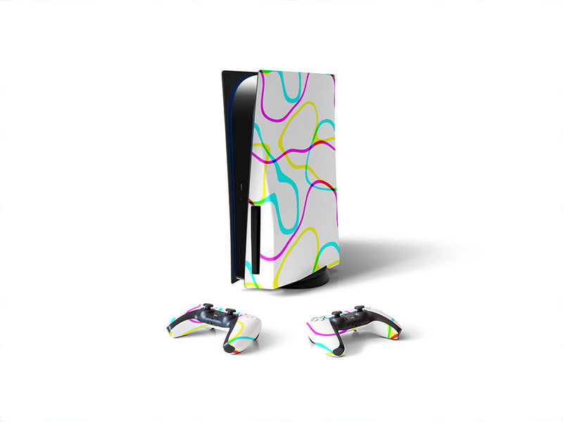 goodbye seventies retro Sony PS5 DIY Skin