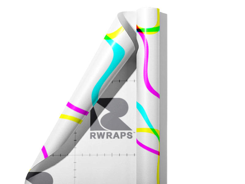 Goodbye Seventies Retro Wrap Film Sheets~Rwraps Series 914 Goodbye Seventies Retro Scrolled Sheet~3