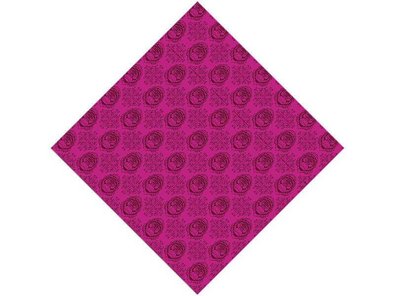 Gorilla Head Pink Primate Vinyl Wrap Pattern