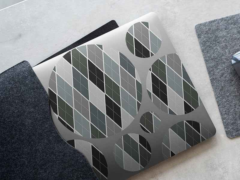 gothic charm argyle DIY Laptop Stickers