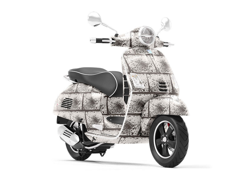 Gothic Brick Vespa Scooter Wrap Film