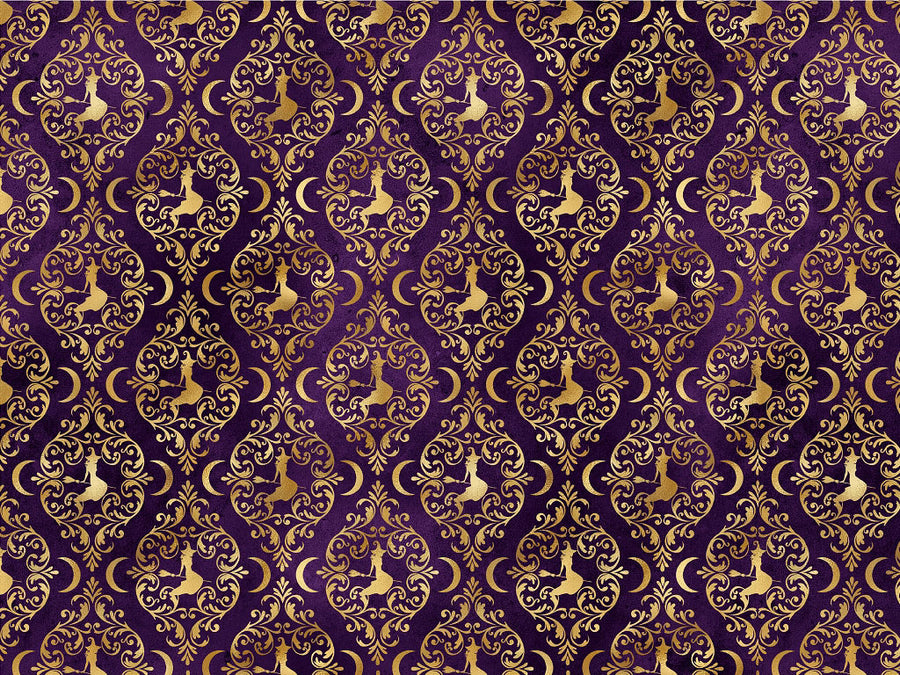 Gothic Sisters Witch Vinyl Wrap Pattern~Rwraps Series 914 Digitally Printed Vinyl Wrap~0