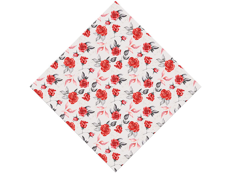 Graceful Rose Floral Vinyl Wrap Pattern