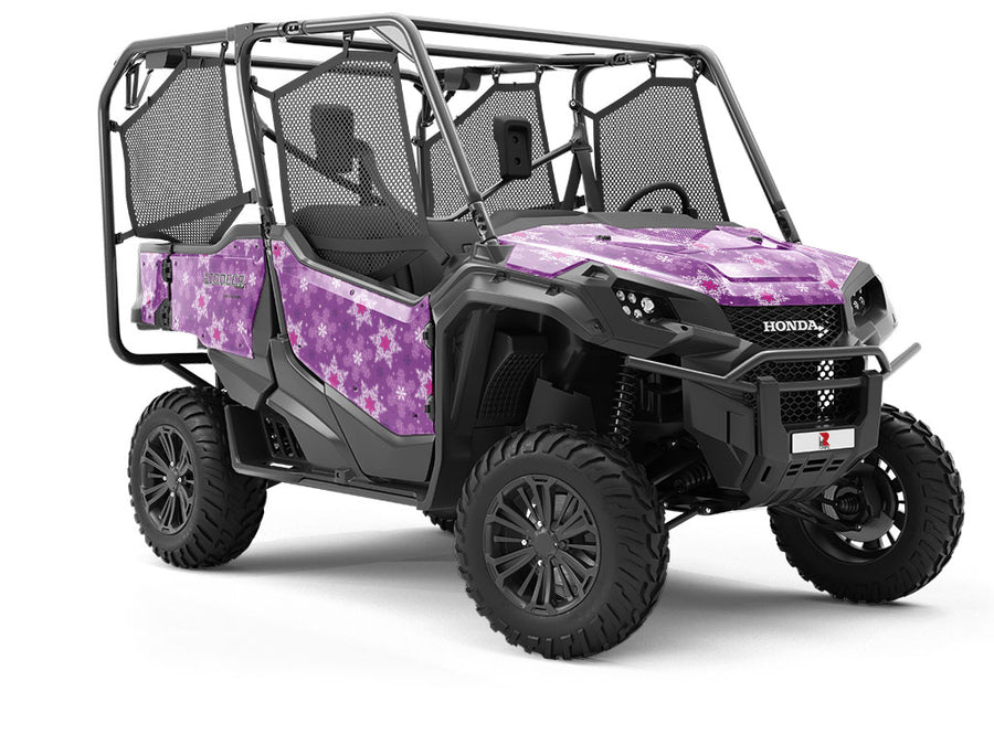 Grape Cone Snow Utility Vehicle Vinyl Wrap