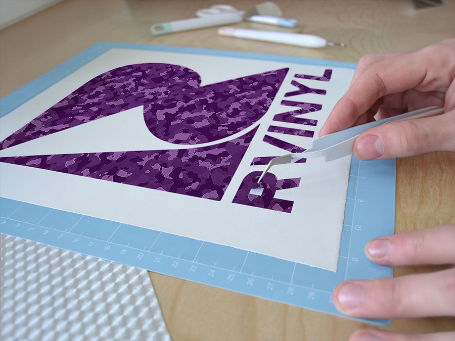grape erdl camouflage Easy Weed Craft Vinyl