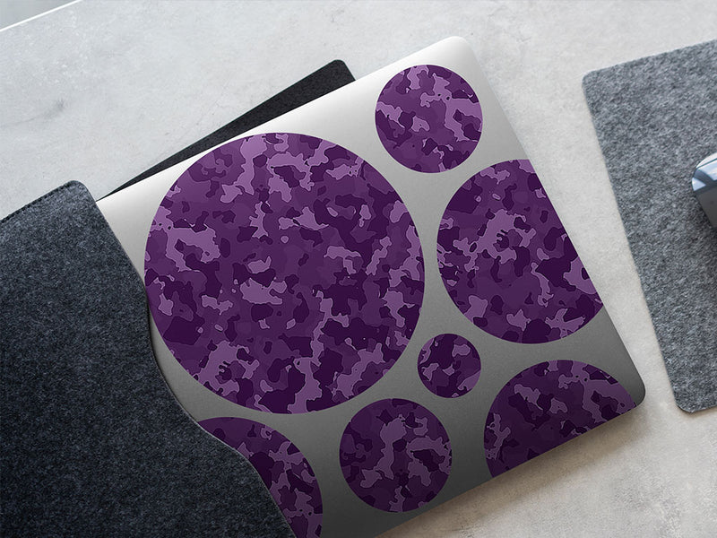 grape erdl camouflage DIY Laptop Stickers
