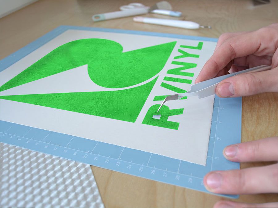 grass concrete stone Easy Weed Craft Vinyl