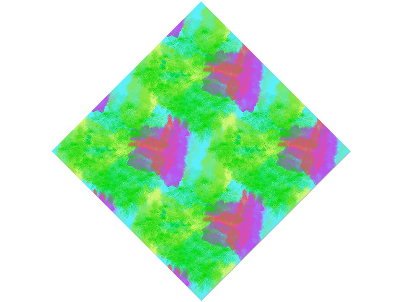 Grassland Journey Tie Dye Vinyl Wrap Pattern