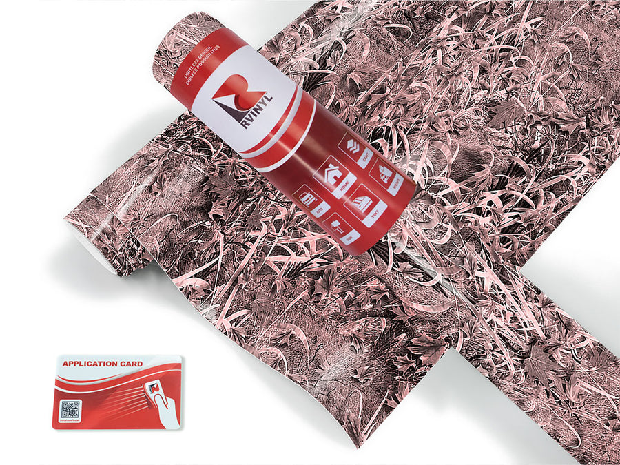 grassland pink camouflage Craft Vinyl Roll