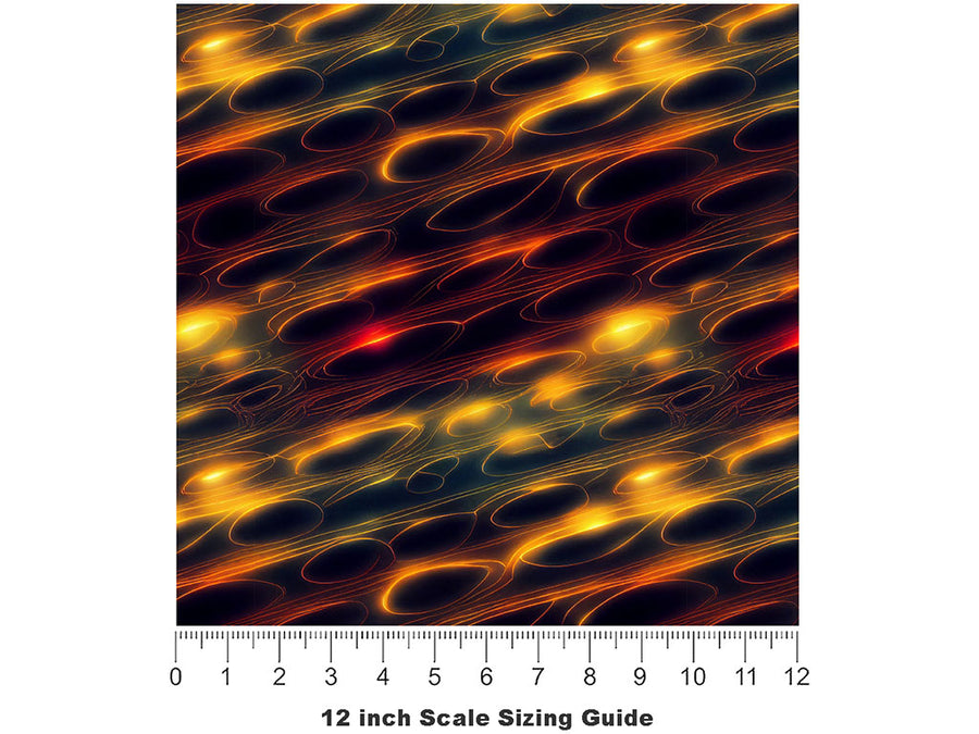 Gravity Lights Science Fiction Vinyl Film Pattern Size 12 inch Scale~Rwraps Gravity Lights Science Fiction Sizing Chart~2