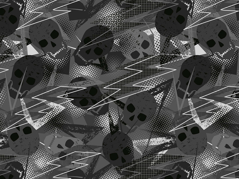 Gray Decomposition Halloween Vinyl Wrap Pattern~Rwraps Series 914 Digitally Printed Vinyl Wrap~0