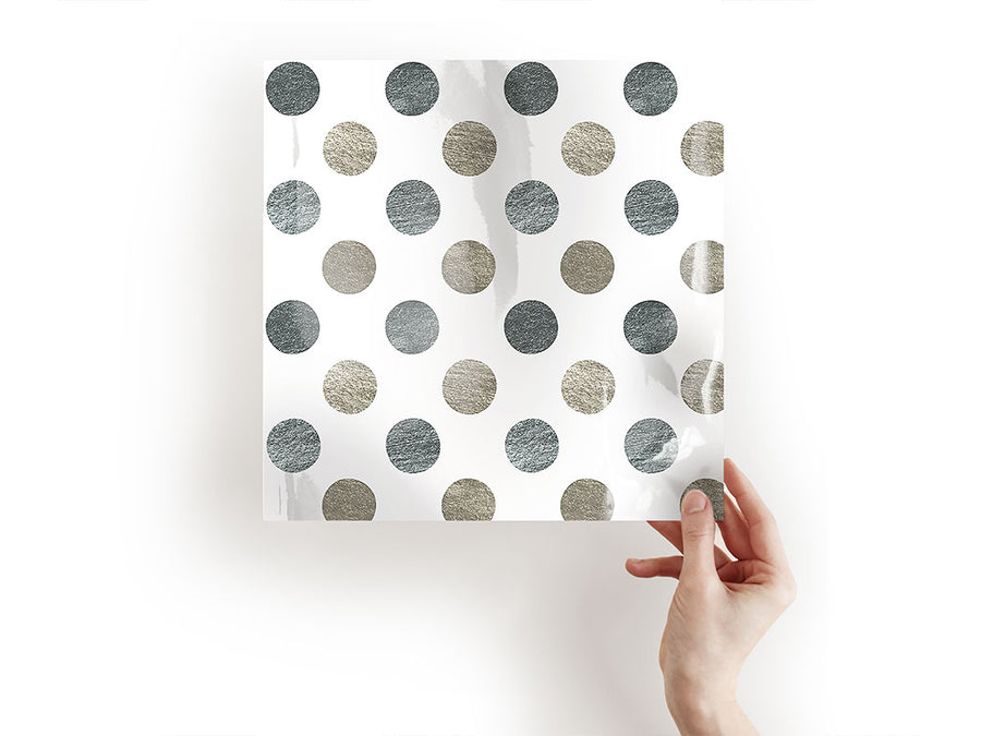 gray dust polka dot Craft Sheets