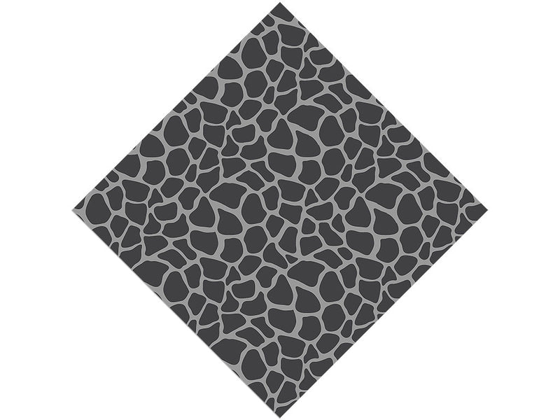 Gray Giraffe Vinyl Wrap Pattern