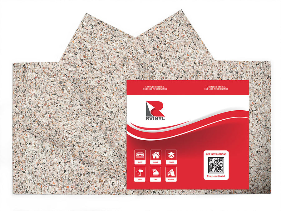 gray marmo granite stone Craft Vinyl Sheet Pack