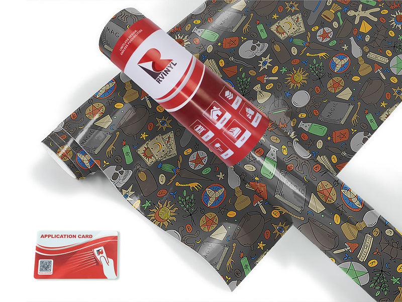 gray snails horror Craft Vinyl Roll
