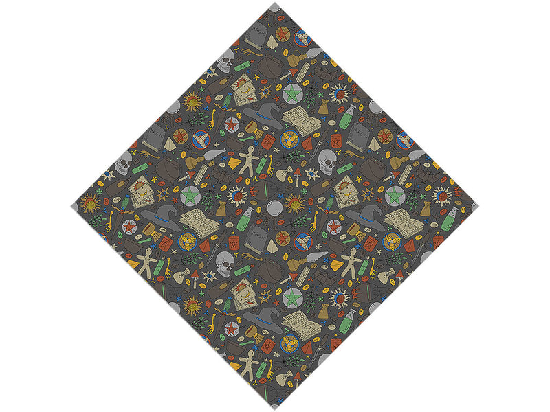 Gray Snails Witch Vinyl Wrap Pattern