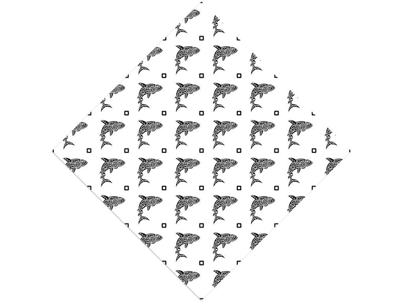 Great White Marine Life Vinyl Wrap Pattern