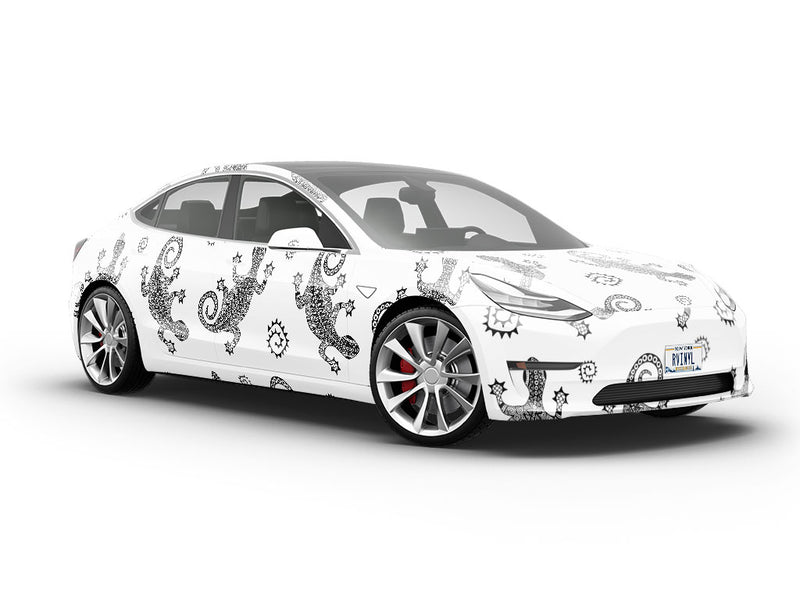 Grecian Geckos Reptile Vehicle Vinyl Wrap