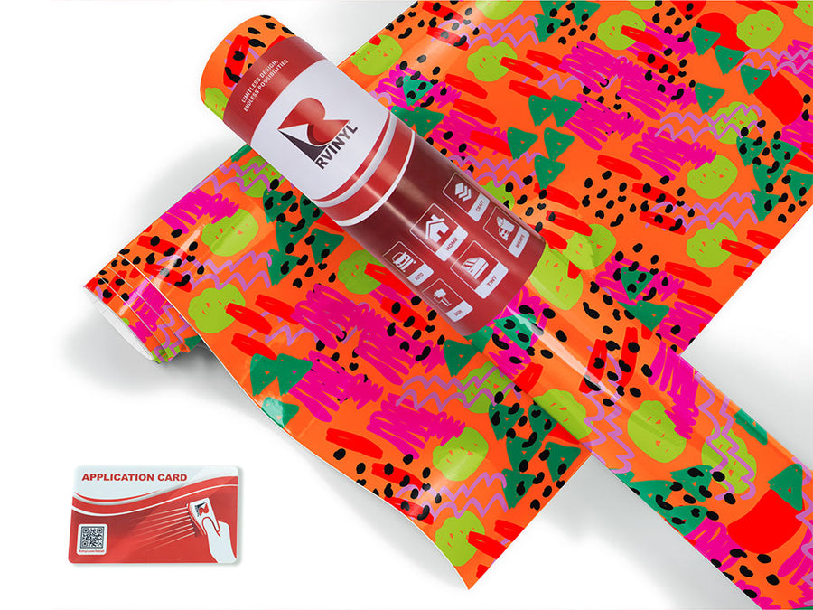 greek portokalos abstract geometric Craft Vinyl Roll