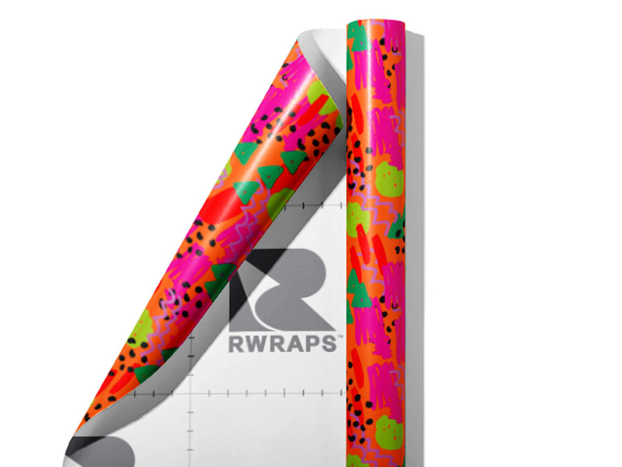 Greek Portokalos Abstract Wrap Film Sheets~Rwraps Series 914 Greek Portokalos Abstract Scrolled Sheet~3
