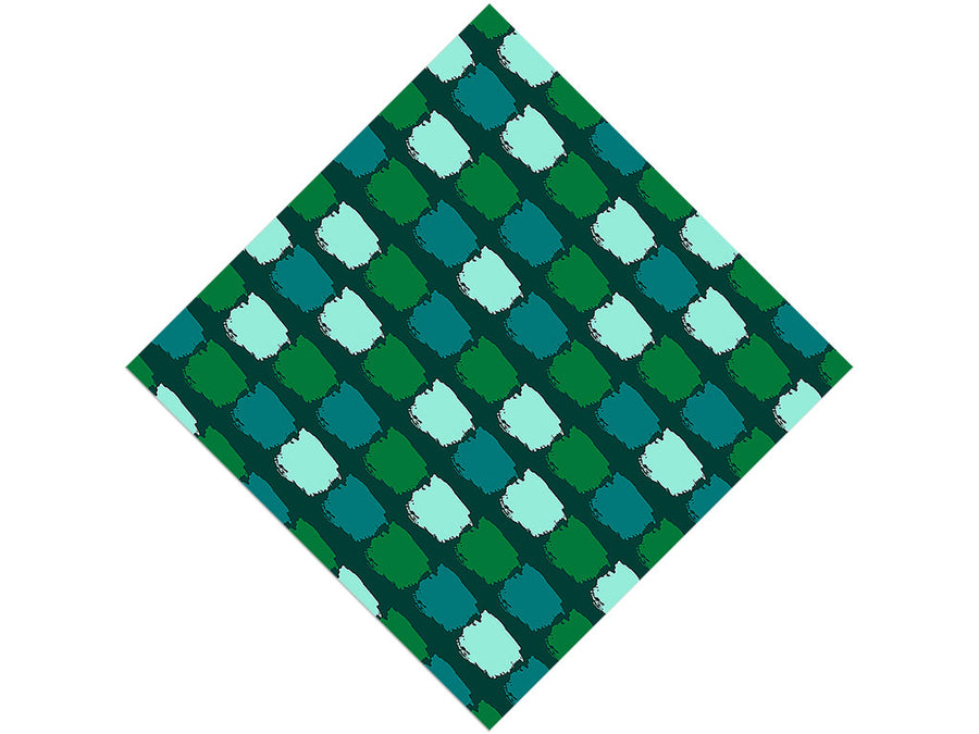 Green Brick Vinyl Wrap Pattern
