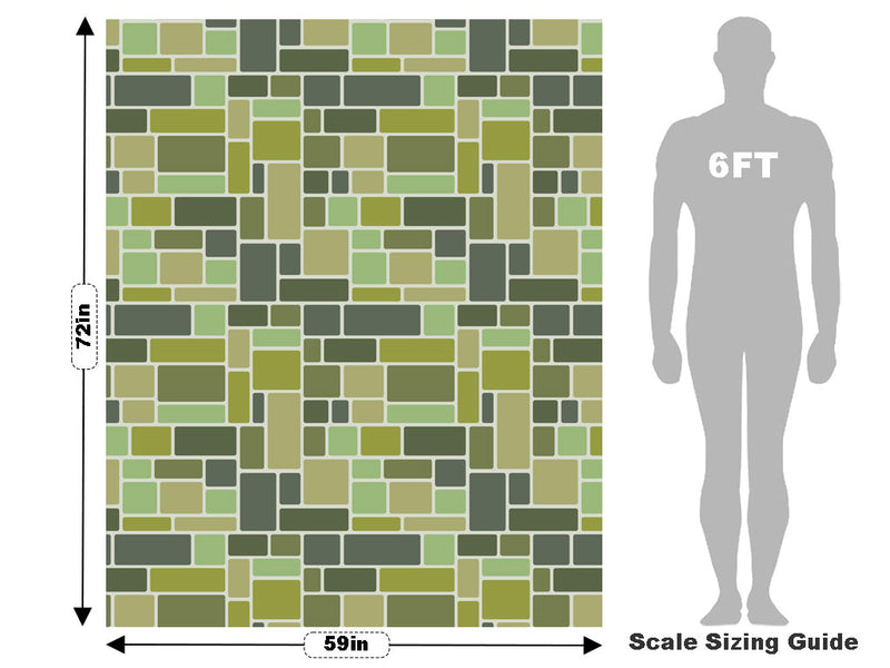 Green Brick Vehicle Wrap Scale~Rwraps Series 914 Green Brick Measurements~2
